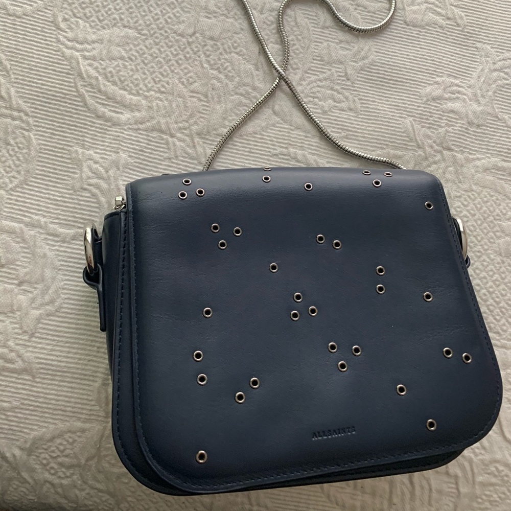 AllSaints Navy blue crossbody